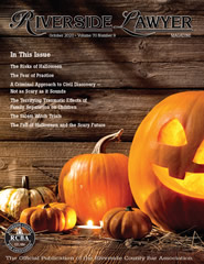 October 2020 - Riverside Lawyer Magazine