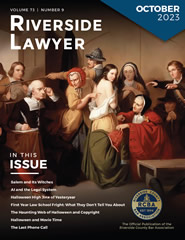 October 2023 - Riverside Lawyer Magazine