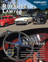 February 2024 - Riverside Lawyer Magazine