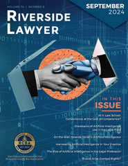 September 2024 - Riverside Lawyer Magazine