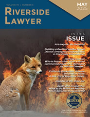 April 2025 - Riverside Lawyer Magazine