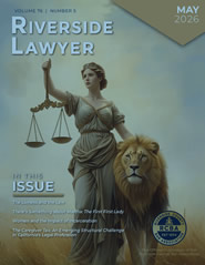 May 2026 - Riverside Lawyer Magazine