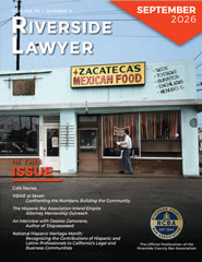 September 2026 - Riverside Lawyer Magazine