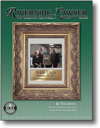 December 2006 - Riverside Lawyer Magazine