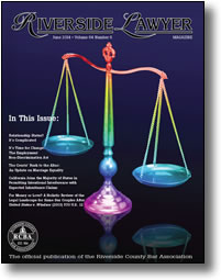 June 2014 - Riverside Lawyer Magazine