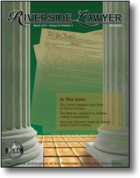 March 2010 - Riverside Lawyer Magazine