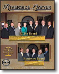 November 2007 - Riverside Lawyer Magazine