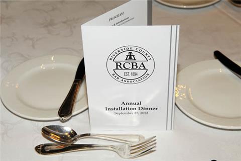 Installation Dinner 2012 01