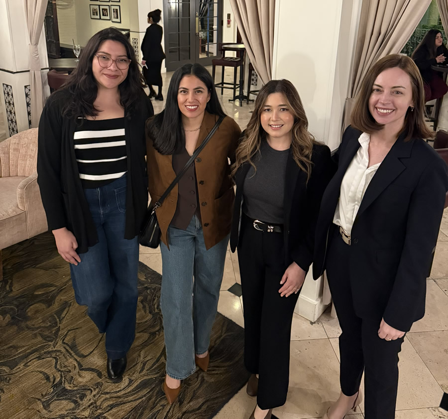 Barristers wrapping gifts for 2025 elves program