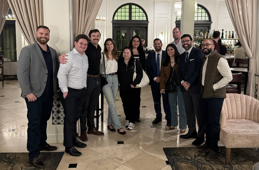 Barristers wrapping gifts for 2025 elves program