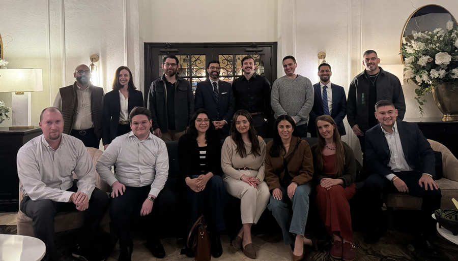 Barristers wrapping gifts for 2025 elves program